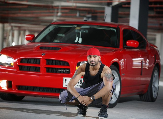 GTR founder with his Dodge Charger SRT8